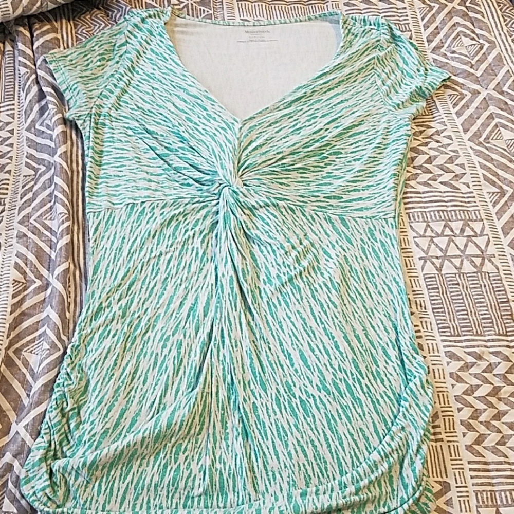 maturity top v neck